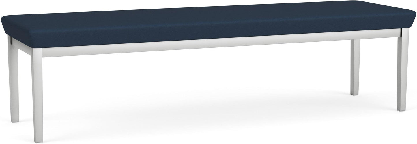 Amherst Steel Waiting Reception 3 Seat Bench Metal Frame