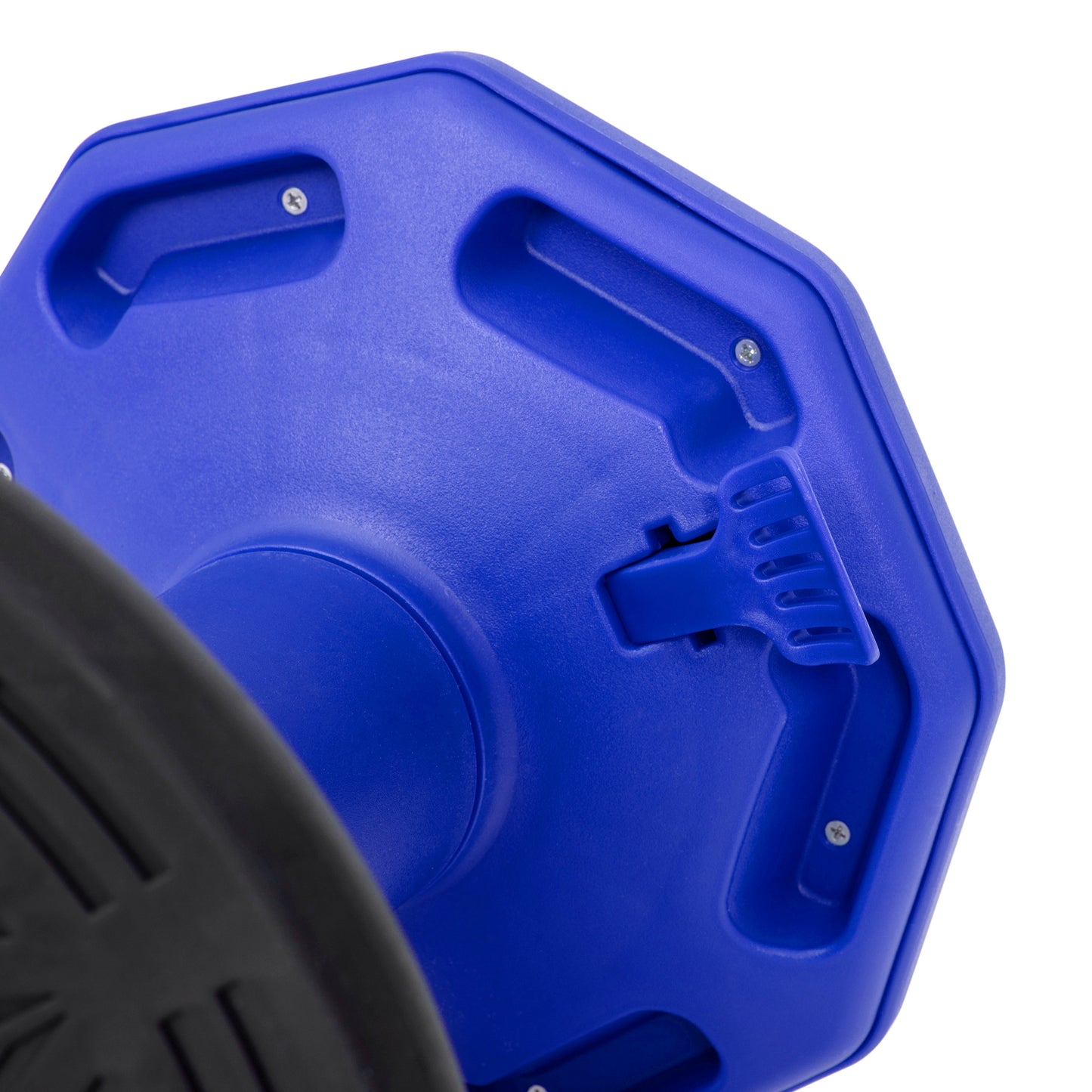 Carter Adjustable Height Kids Flexible Active Stool for Classroom and Home with Non-Skid Bottom in Blue, 14" - 18" Seat Height