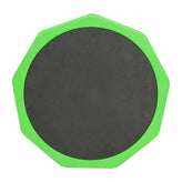 Carter Adjustable Height Kids Flexible Active Stool for Classroom and Home with Non-Skid Bottom in Green, 14" - 18" Seat Height