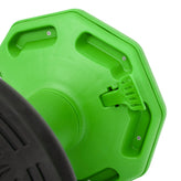 Carter Adjustable Height Kids Flexible Active Stool for Classroom and Home with Non-Skid Bottom in Green, 14" - 18" Seat Height