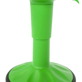 Carter Adjustable Height Kids Flexible Active Stool for Classroom and Home with Non-Skid Bottom in Green, 14" - 18" Seat Height