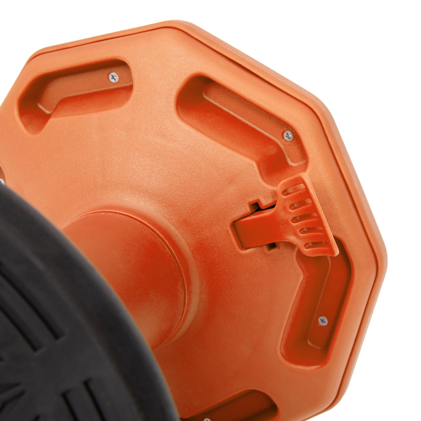 Carter Adjustable Height Kids Flexible Active Stool for Classroom and Home with Non-Skid Bottom in Orange, 14" - 18" Seat Height