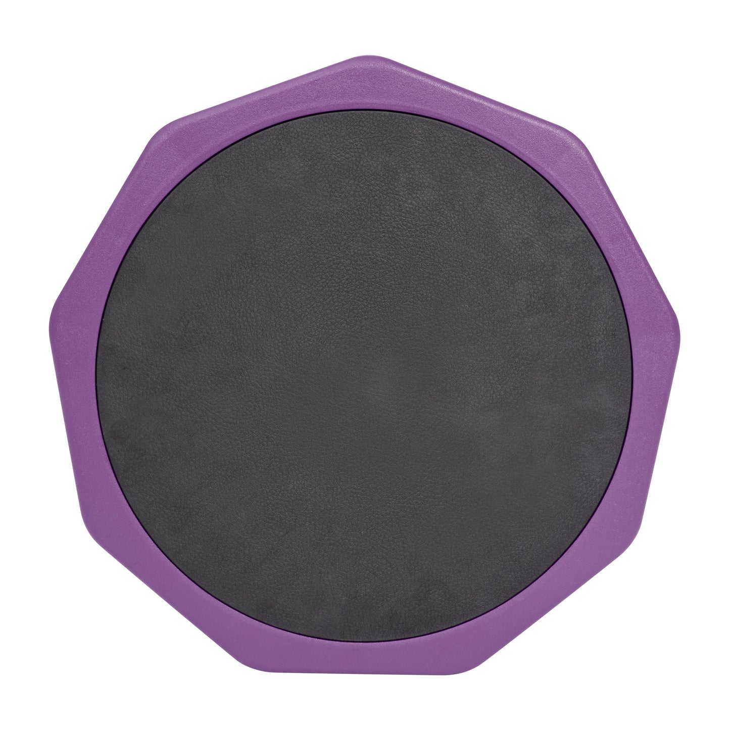Carter Adjustable Height Kids Flexible Active Stool for Classroom and Home with Non-Skid Bottom in Purple, 14" - 18" Seat Height