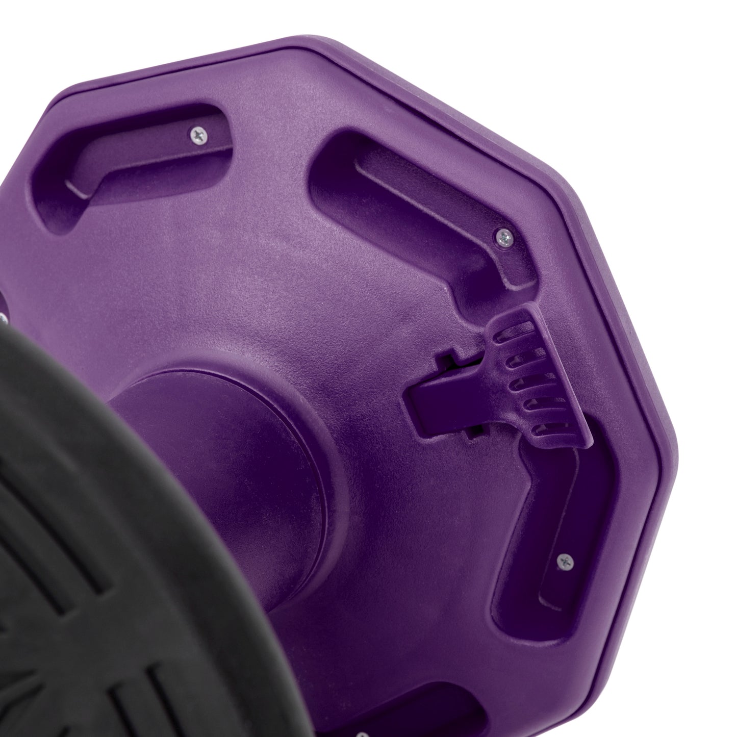Carter Adjustable Height Kids Flexible Active Stool for Classroom and Home with Non-Skid Bottom in Purple, 14" - 18" Seat Height