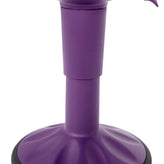 Carter Adjustable Height Kids Flexible Active Stool for Classroom and Home with Non-Skid Bottom in Purple, 14" - 18" Seat Height
