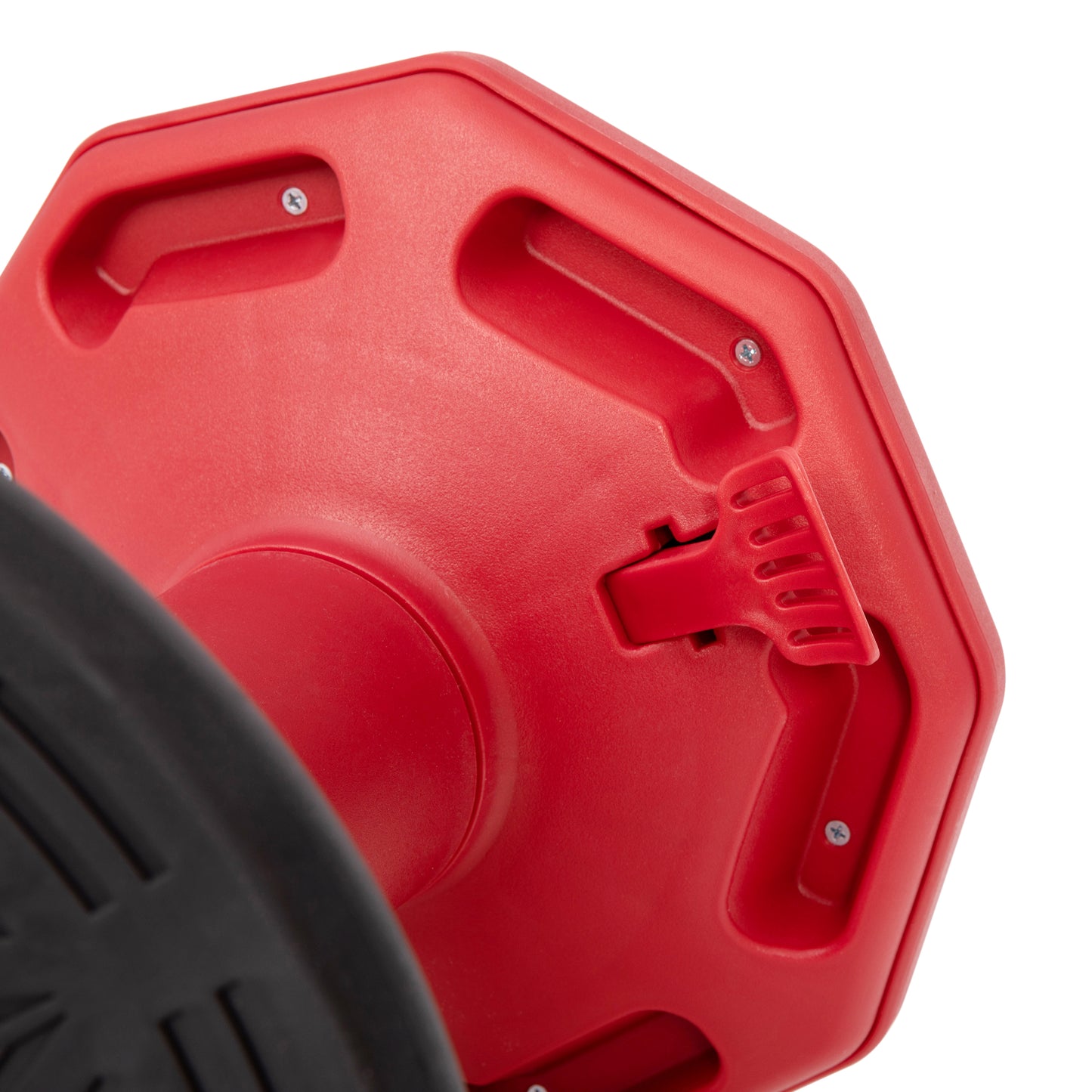 Carter Adjustable Height Kids Flexible Active Stool for Classroom and Home with Non-Skid Bottom in Red, 14" - 18" Seat Height