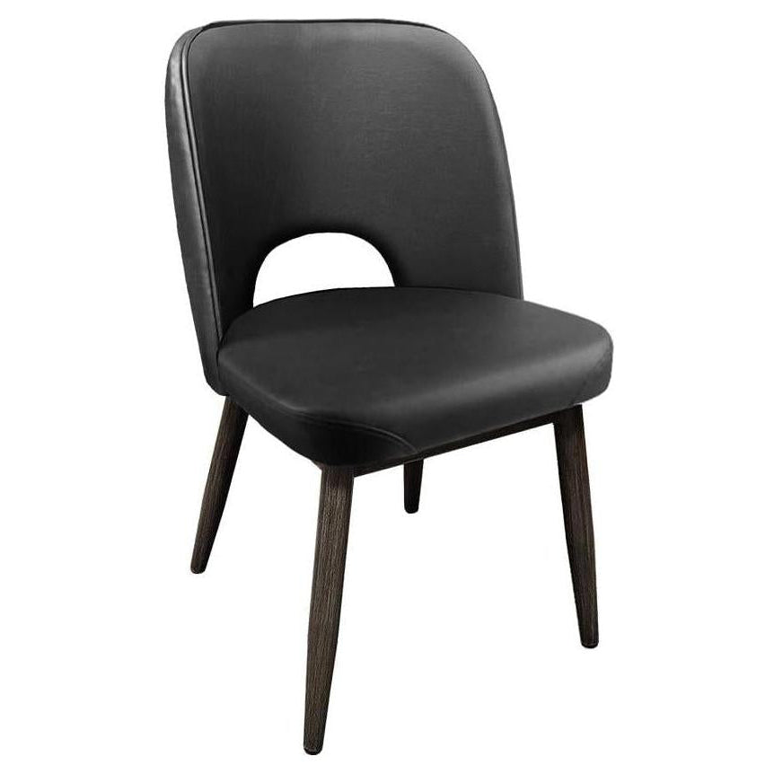 Amata Cut Back Bucket Style Upholstered Dining Chairs