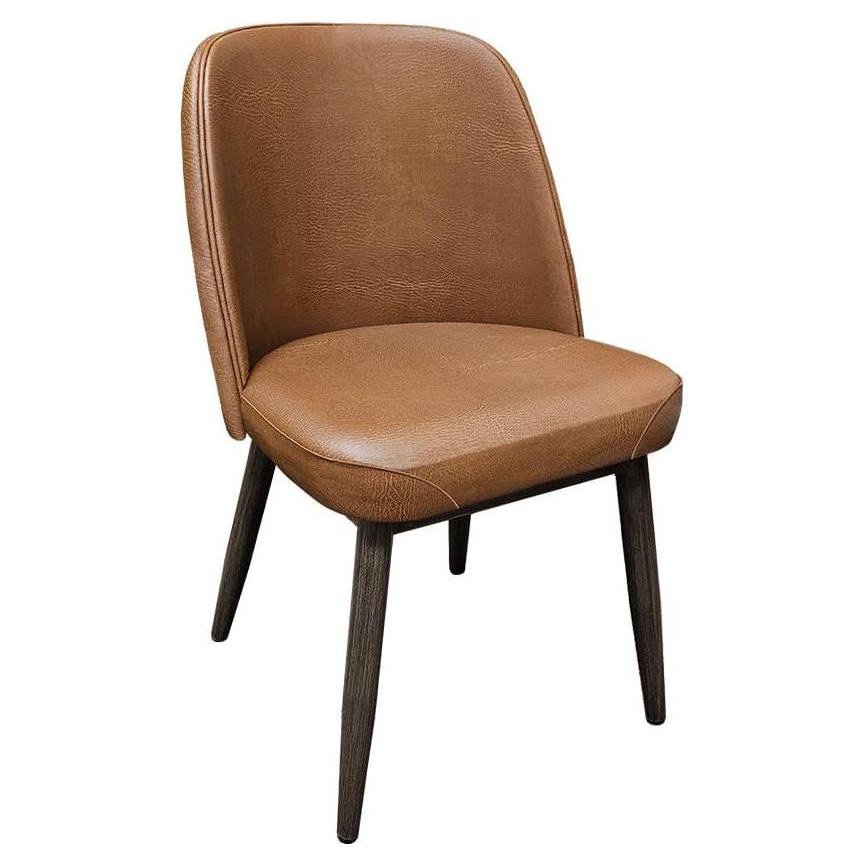 Amata Bucket Style Upholstered Dining Chairs