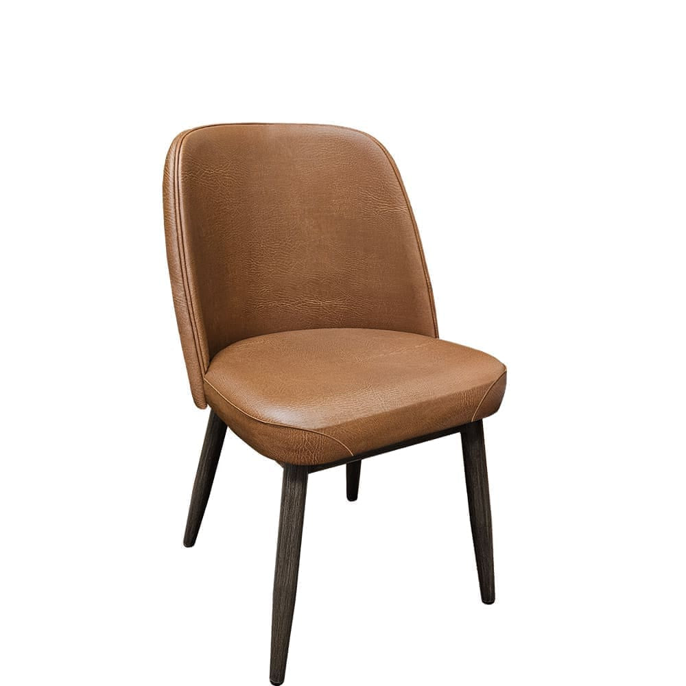 Amata Bucket Style Upholstered Dining Chairs