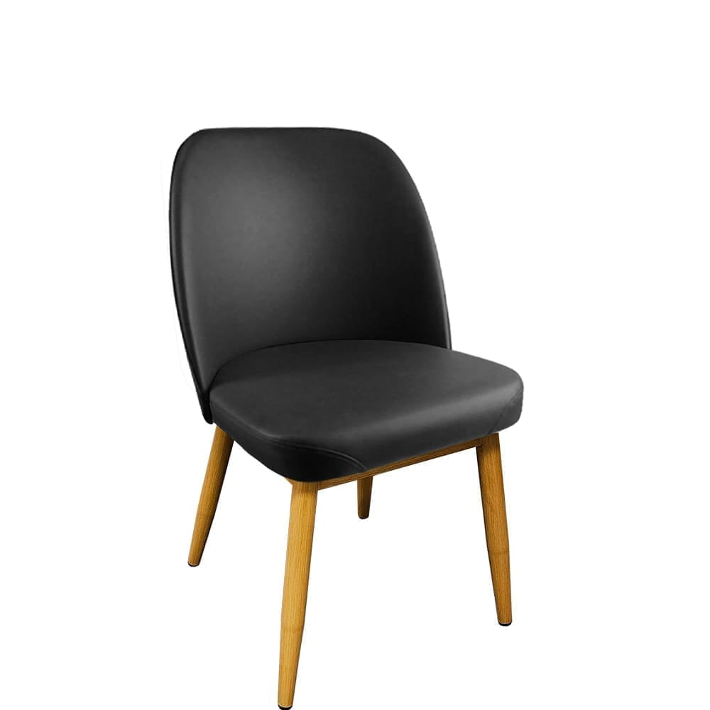 Amata Bucket Style Upholstered Dining Chairs