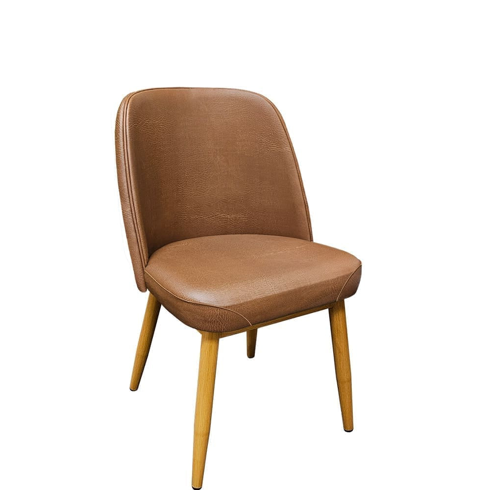 Amata Bucket Style Upholstered Dining Chairs