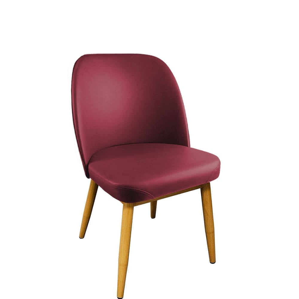 Amata Bucket Style Upholstered Dining Chairs