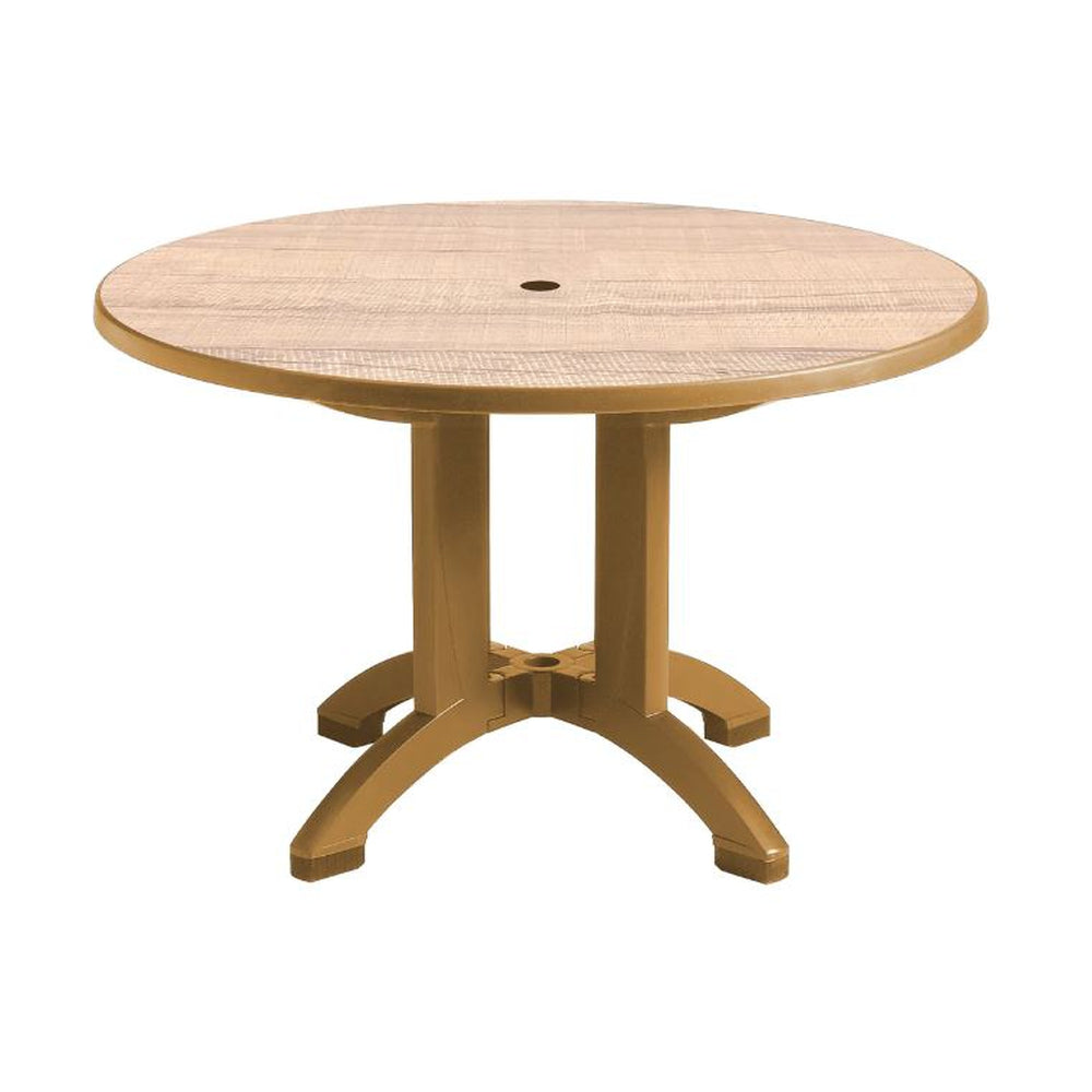 Aquaba 48" Resin Outdoor Round Table
