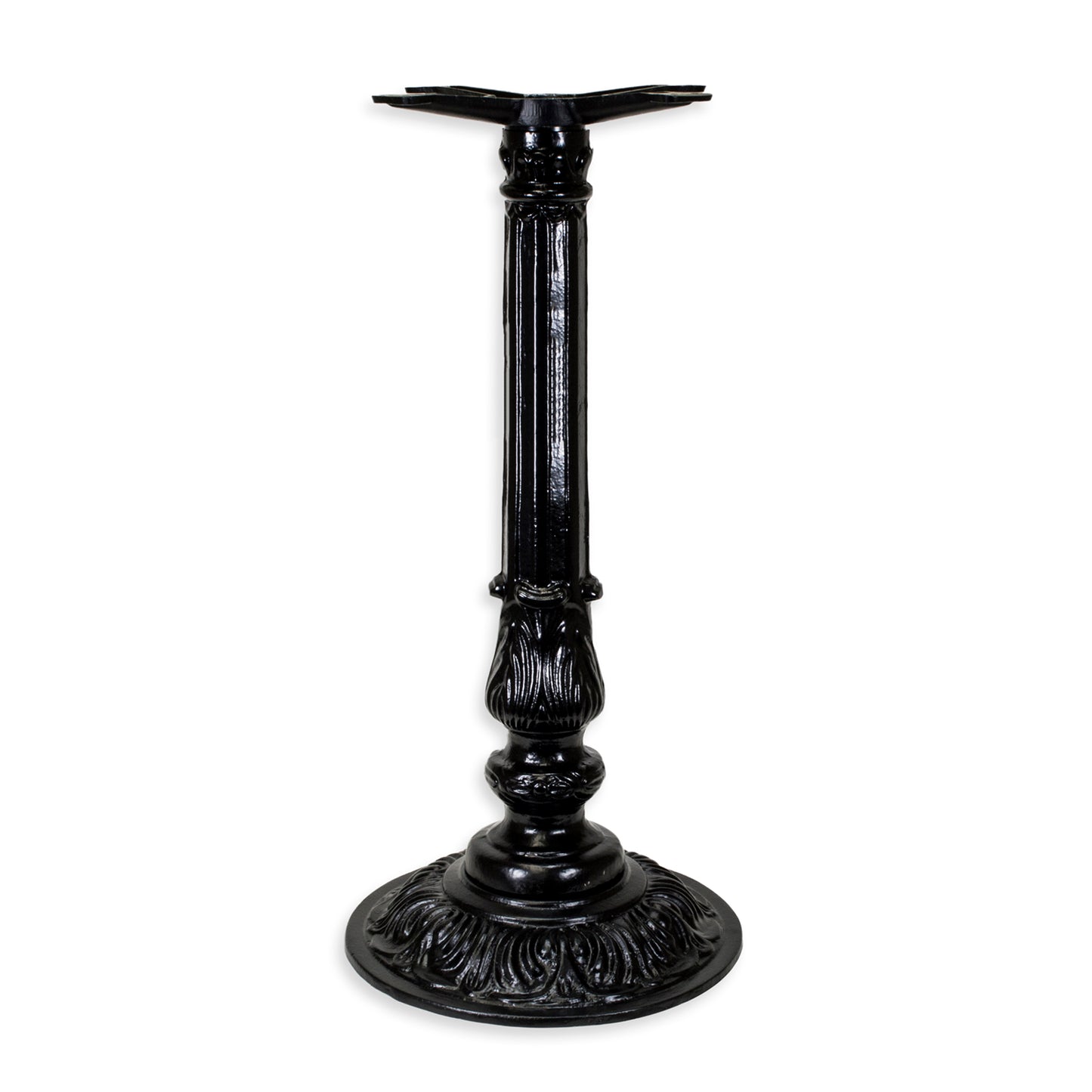 Ornamental Elegant Dining or Bar Height Round Table Base