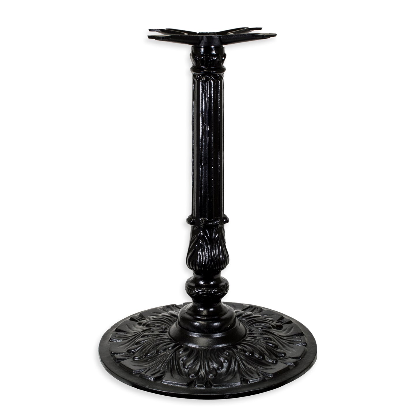 Ornamental Elegant Cast Iron Round Table Bases