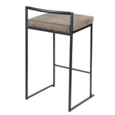 Fuji Stacker 26" Fixed-Height Counter Stool - Set of 3