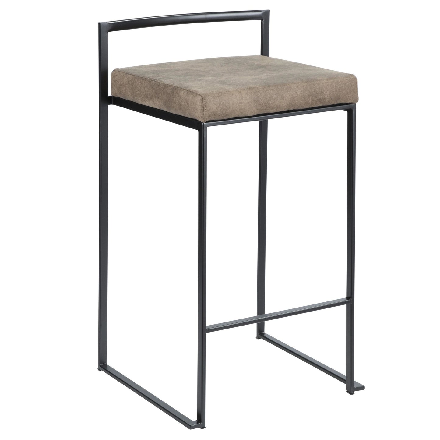 Fuji Stacker 26" Fixed-Height Counter Stool - Set of 3