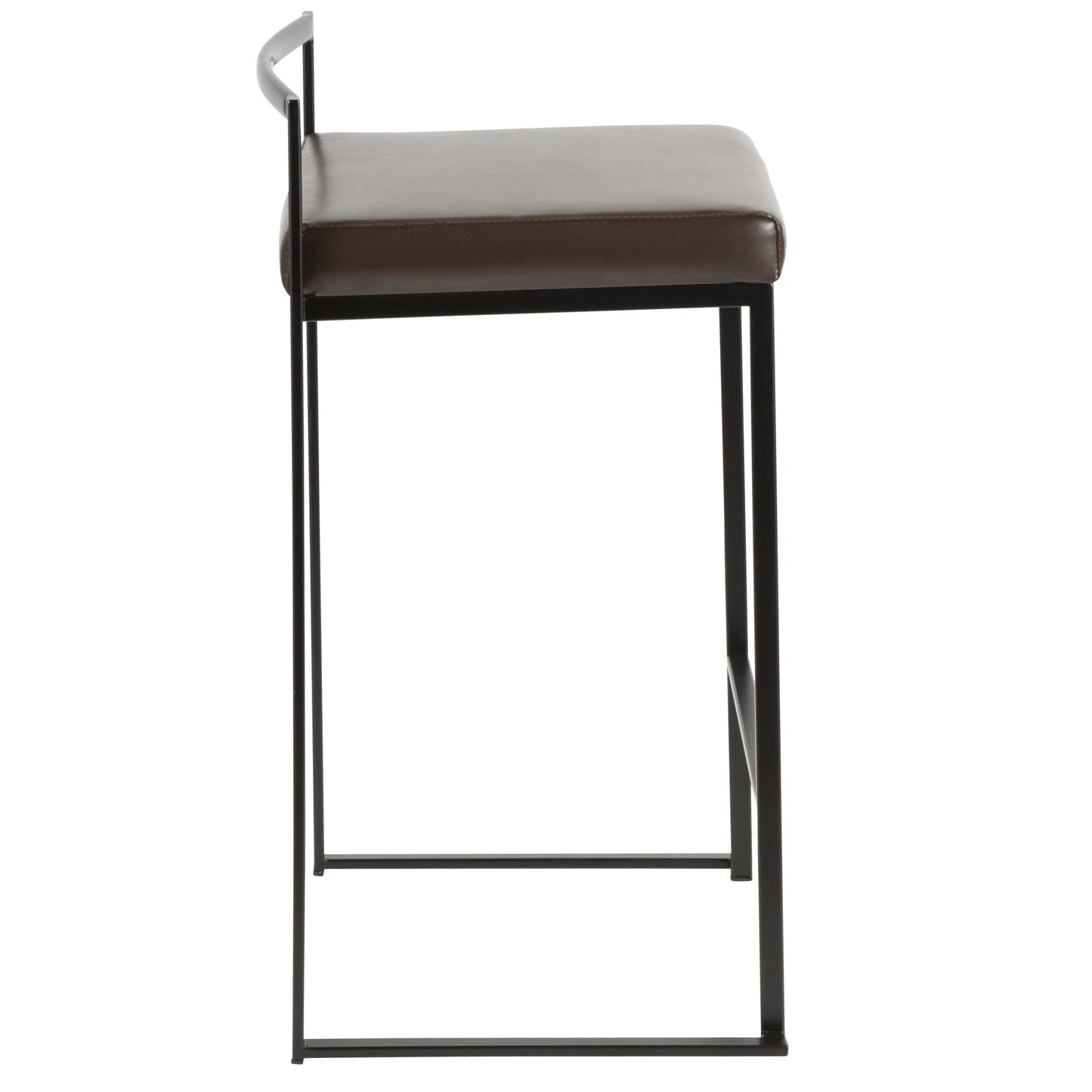 Fuji Stacker 26" Fixed-Height Counter Stool - Set of 3