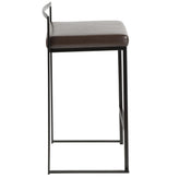 Fuji Stacker 26" Fixed-Height Counter Stool - Set of 3