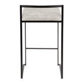 Fuji Stacker 26" Fixed-Height Counter Stool - Set of 3