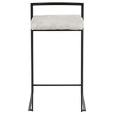 Fuji Stacker 26" Fixed-Height Counter Stool - Set of 3
