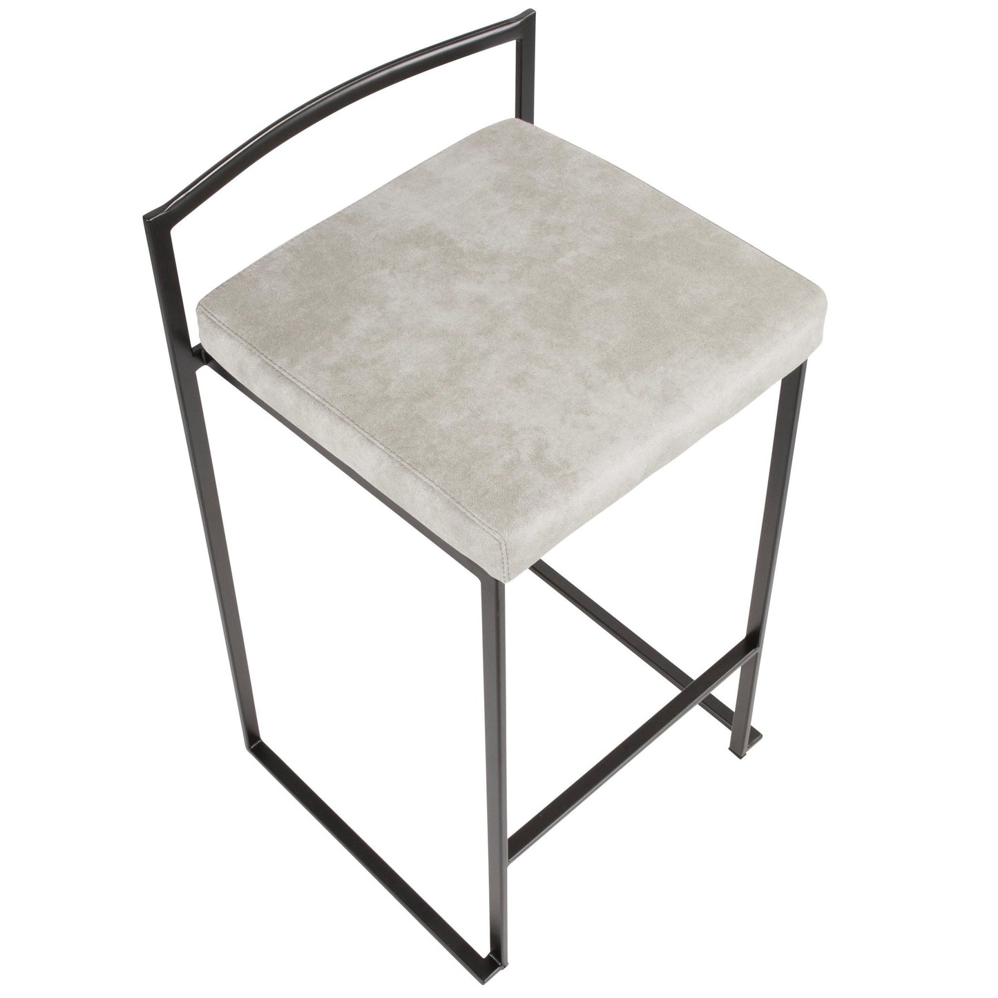 Fuji Stacker 26" Fixed-Height Counter Stool - Set of 3