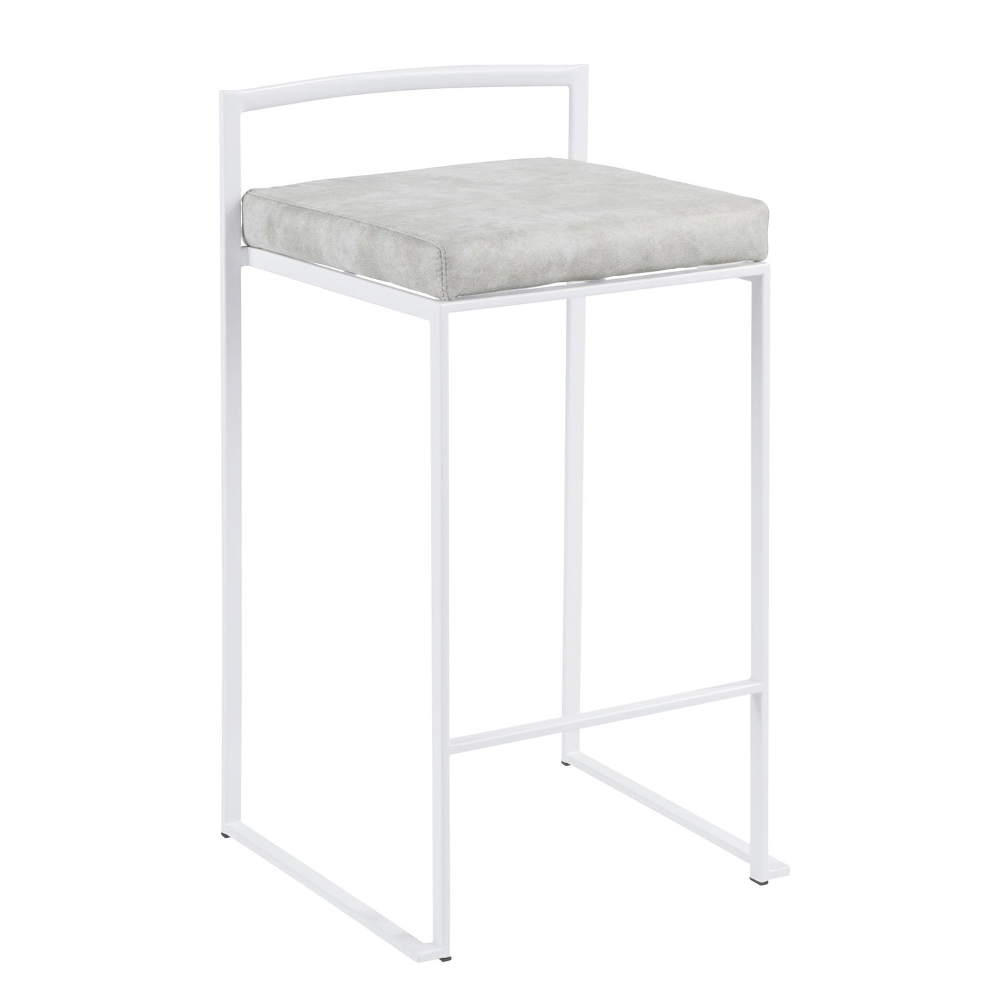 Fuji Stacker 26" Fixed-Height Counter Stool - Set of 3