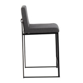 Fuji High Back 26" Fixed-Height Counter Stool - Set of 3