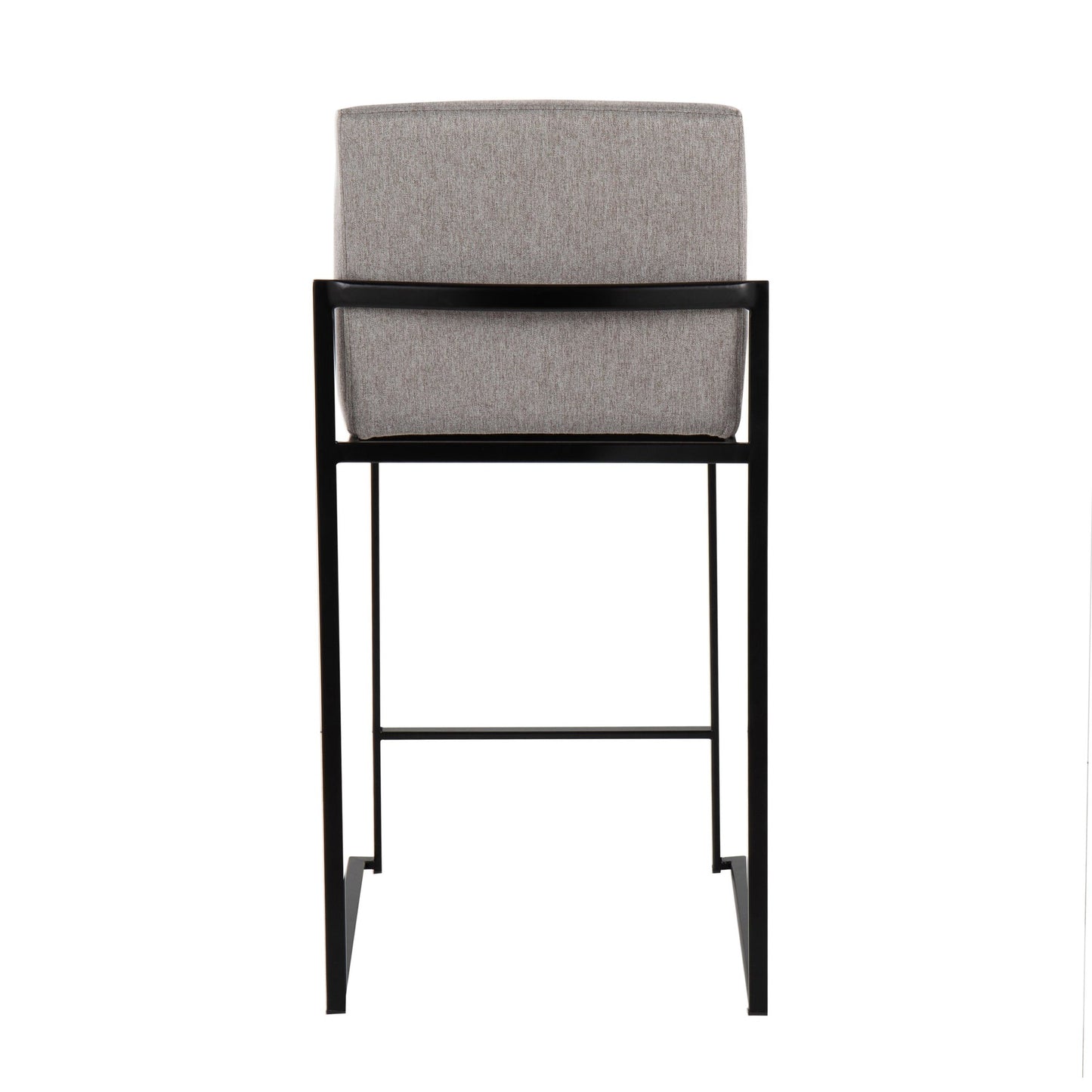 Fuji High Back 26" Fixed-Height Counter Stool - Set of 3