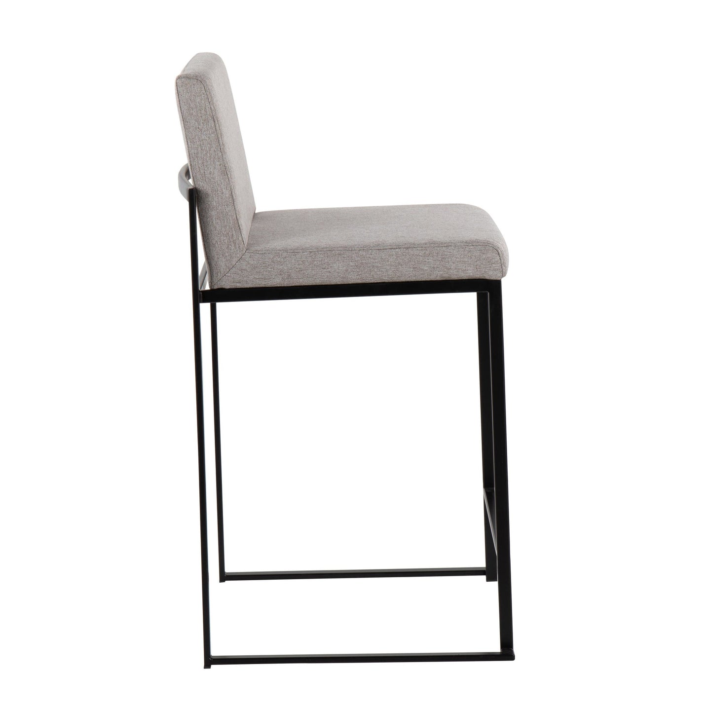 Fuji High Back 26" Fixed-Height Counter Stool - Set of 3