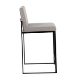 Fuji High Back 26" Fixed-Height Counter Stool - Set of 3