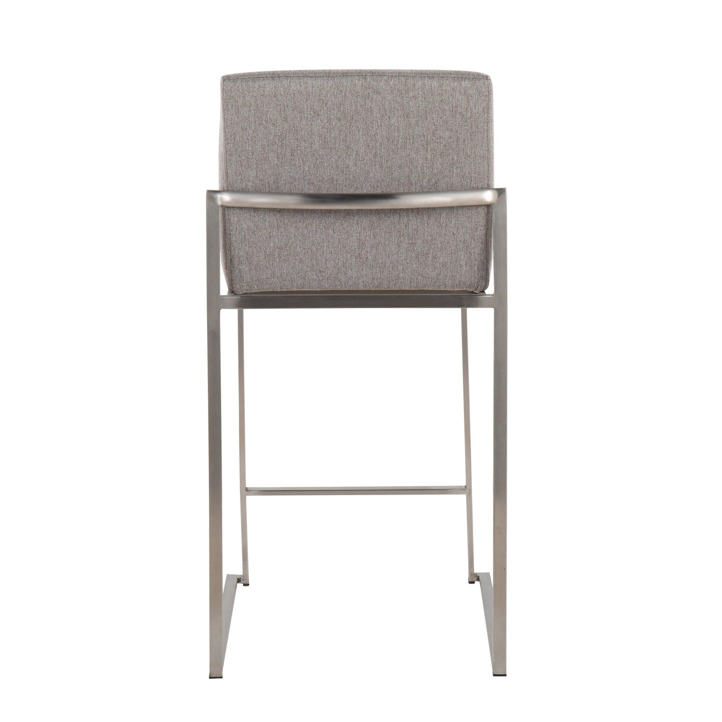 Fuji High Back 26" Fixed-Height Counter Stool - Set of 3