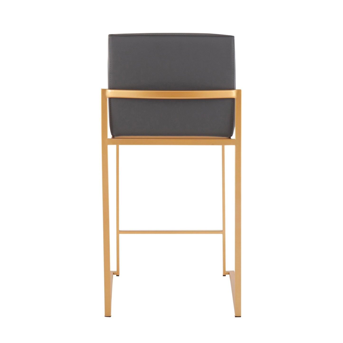 Fuji High Back 26" Fixed-Height Counter Stool - Set of 3