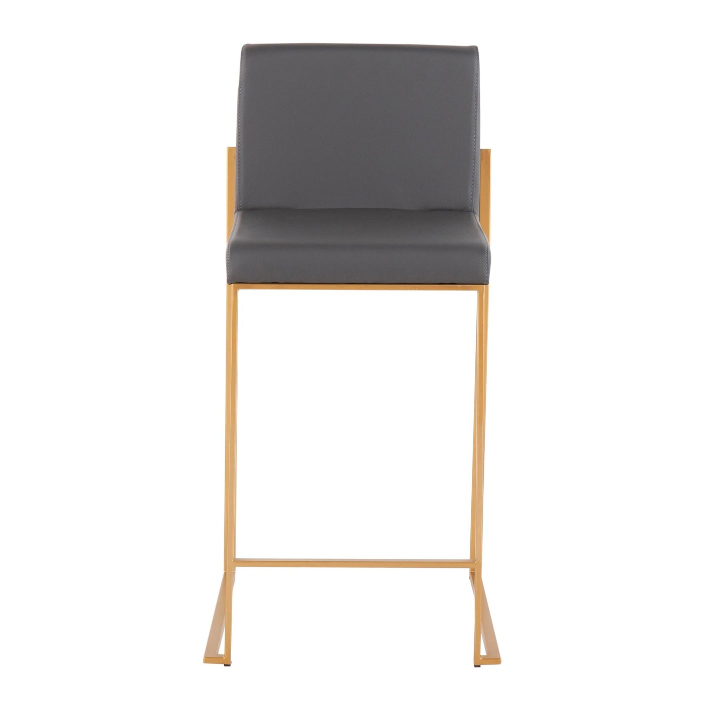 Fuji High Back 26" Fixed-Height Counter Stool - Set of 3