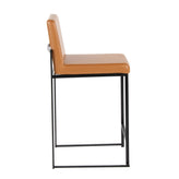 Fuji High Back 26" Fixed-Height Counter Stool - Set of 2