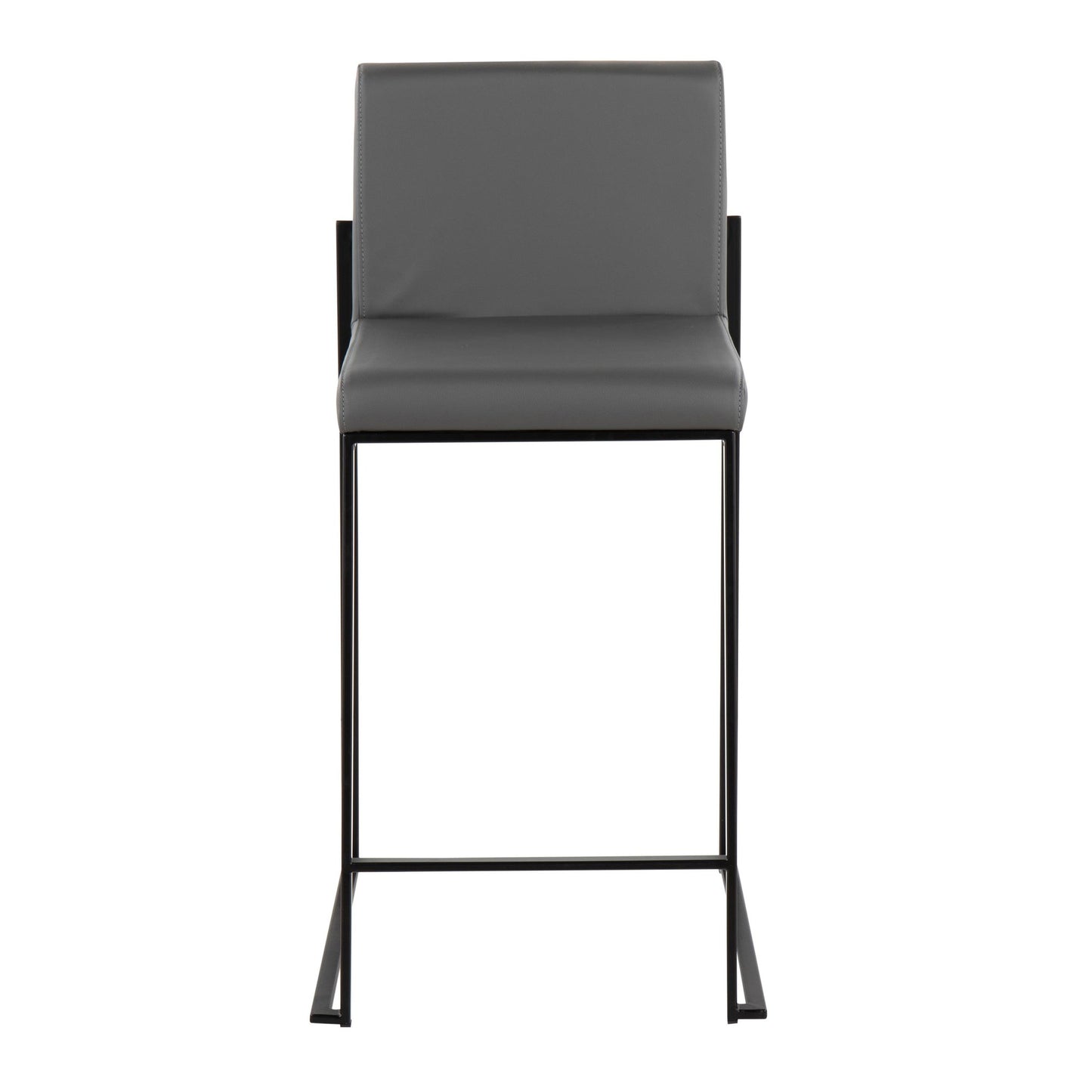 Fuji High Back 26" Fixed-Height Counter Stool - Set of 3
