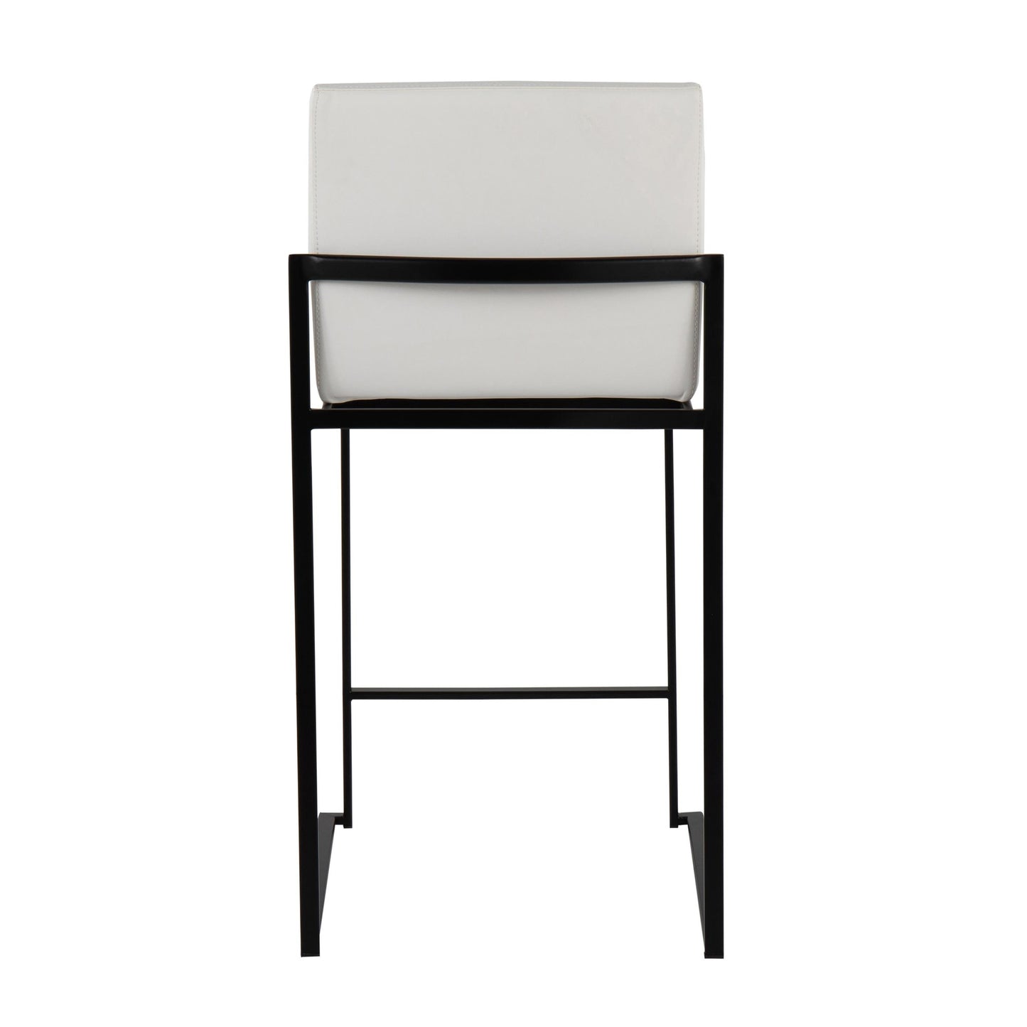 Fuji High Back 26" Fixed-Height Counter Stool - Set of 3