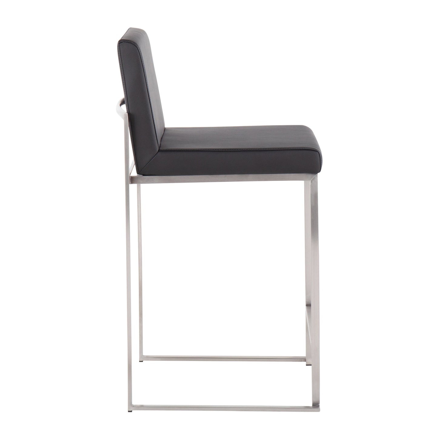 Fuji High Back 26" Fixed-Height Counter Stool - Set of 3