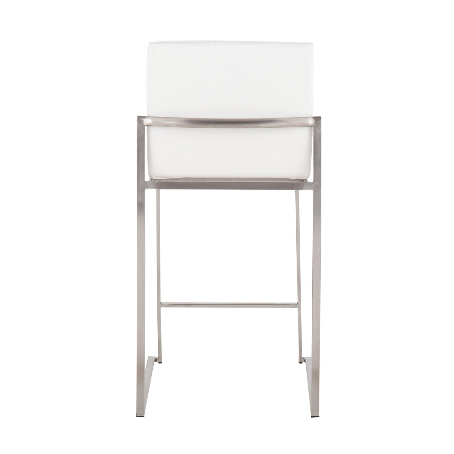 Fuji High Back 26" Fixed-Height Counter Stool - Set of 3