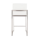 Fuji High Back 26" Fixed-Height Counter Stool - Set of 3