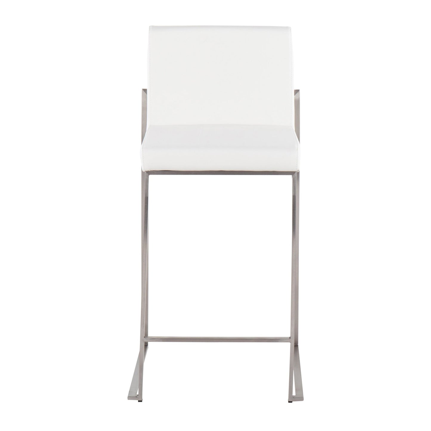 Fuji High Back 26" Fixed-Height Counter Stool - Set of 3