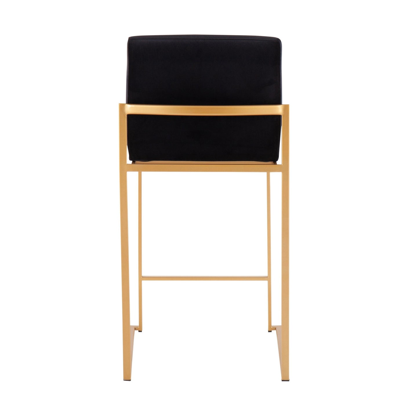 Fuji High Back 26" Fixed-Height Counter Stool - Set of 3