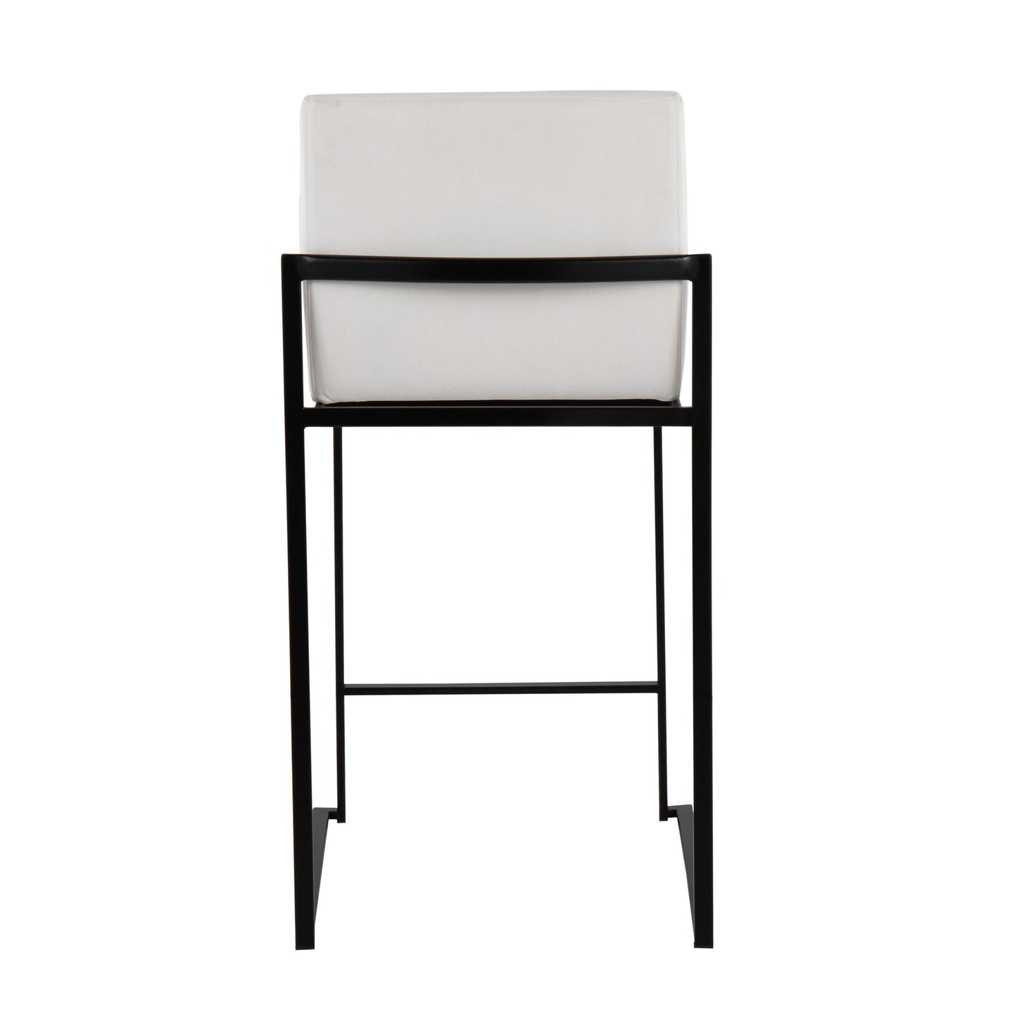 Fuji High Back 26" Fixed-Height Counter Stool - Set of 3