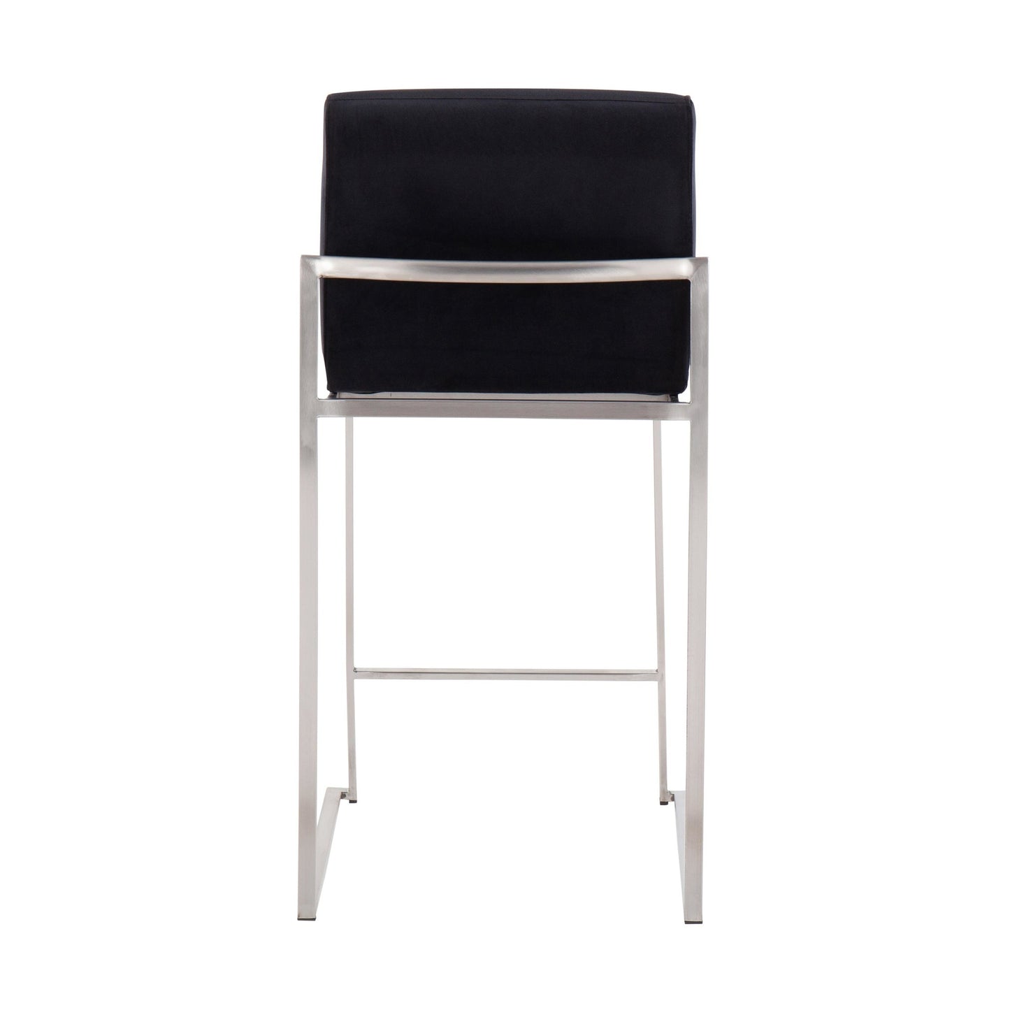 Fuji High Back 26" Fixed-Height Counter Stool - Set of 3