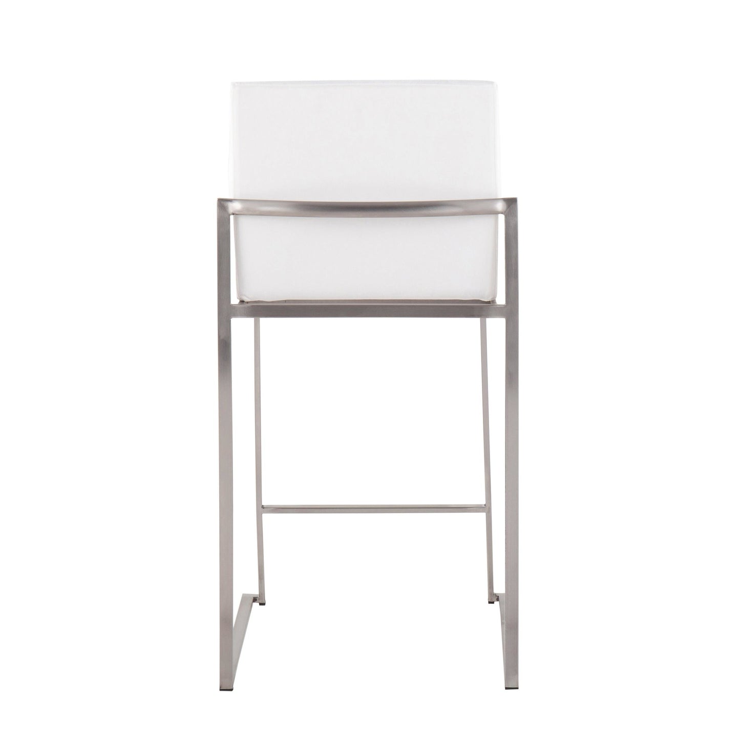 Fuji High Back 26" Fixed-Height Counter Stool - Set of 3