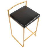 Fuji Stacker 26" Fixed-Height Counter Stool - Set of 3