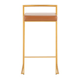 Fuji Stacker 26" Fixed-Height Counter Stool - Set of 3