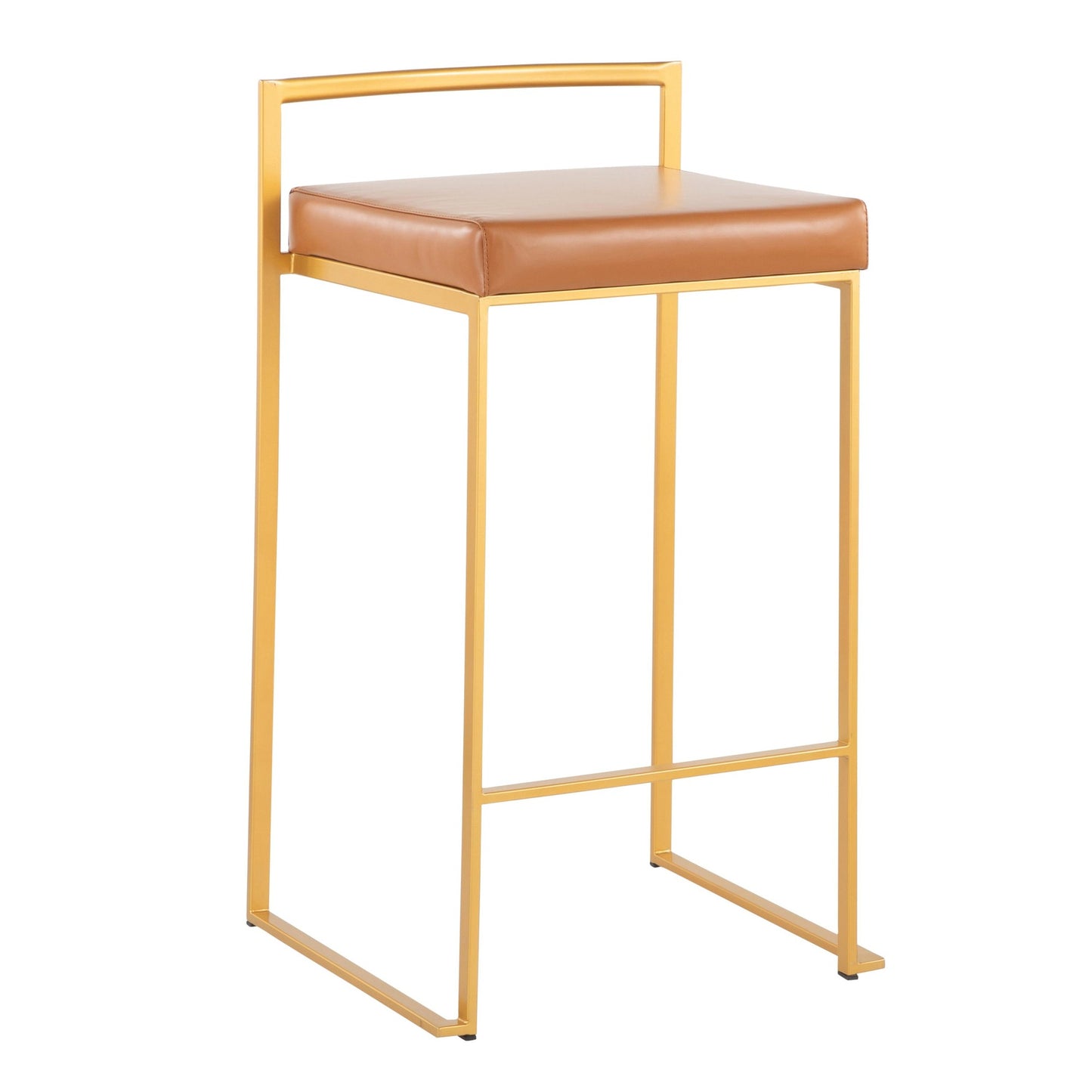 Fuji Stacker 26" Fixed-Height Counter Stool - Set of 3