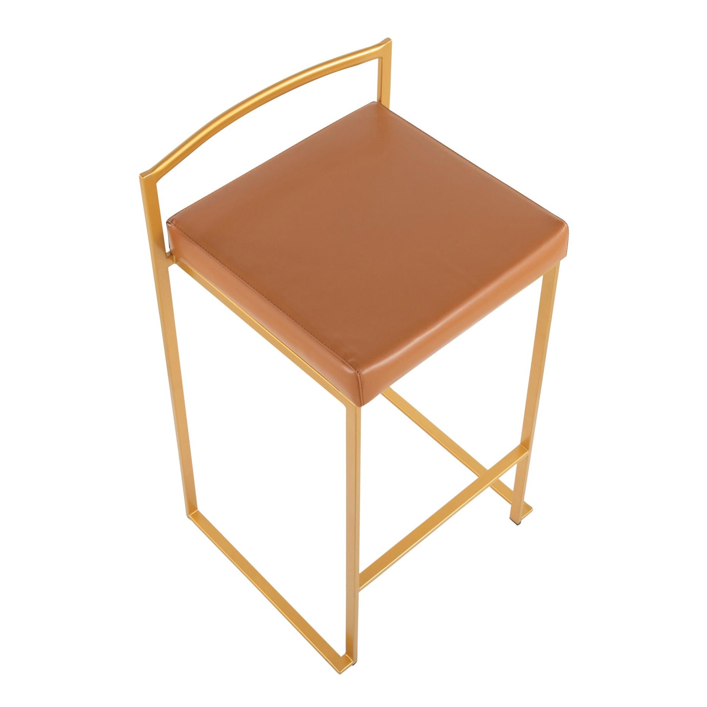 Fuji Stacker 26" Fixed-Height Counter Stool - Set of 3