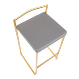 Fuji Stacker 26" Fixed-Height Counter Stool - Set of 3